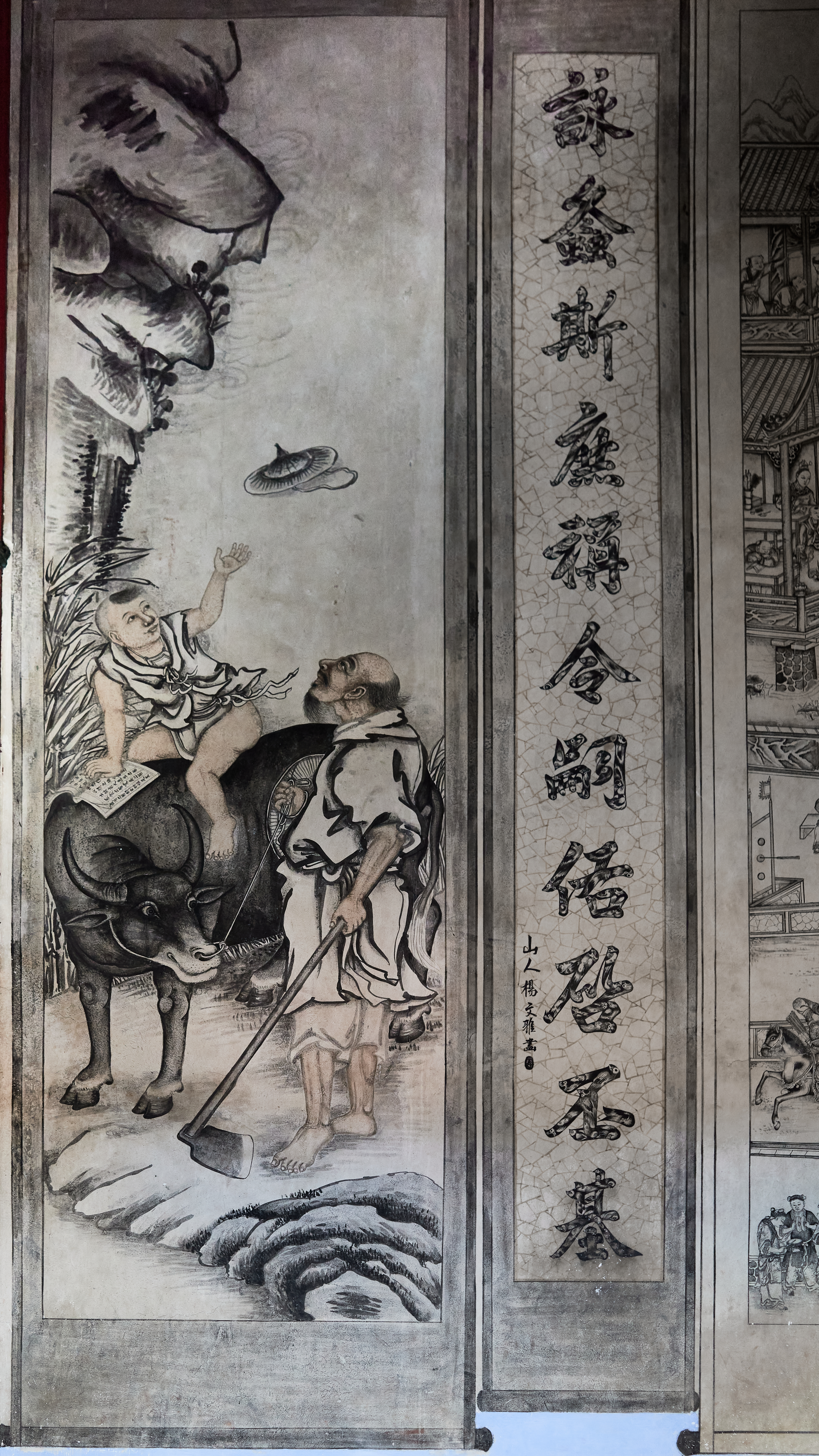 Legacy and Learning: A Penang Temple Mural